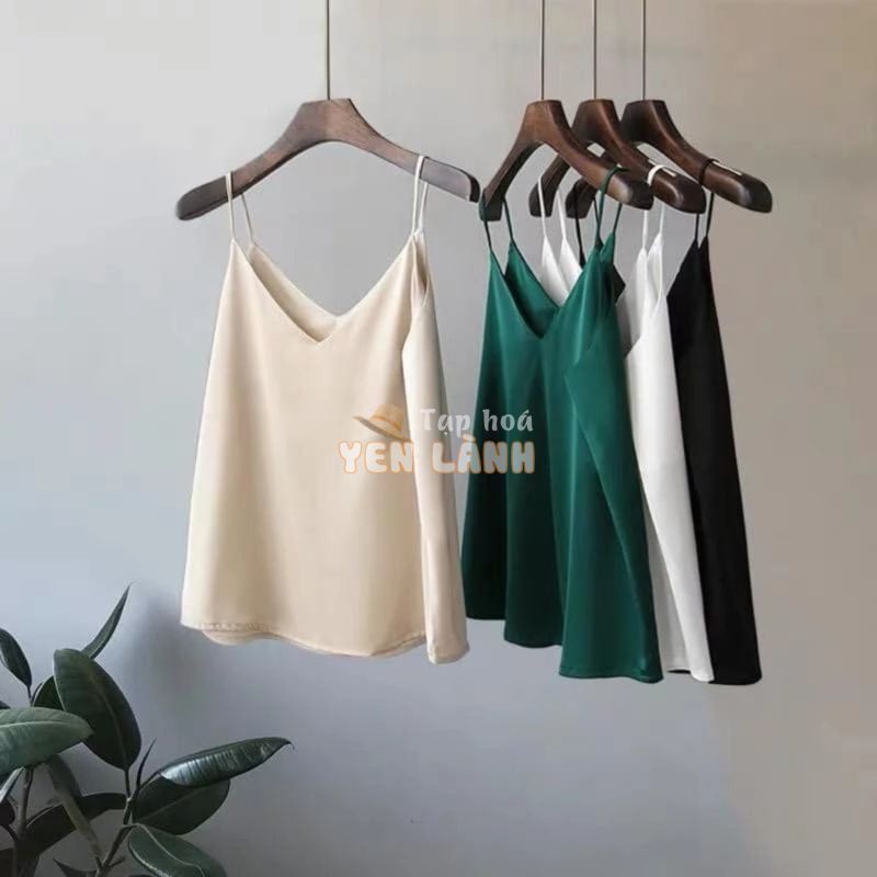 ÁO HAI DÂY LỤA MẶC TRONG VEST BLAZER, ÁO LUẠ 2 DÂY CÓ SIZE MỚI 2023