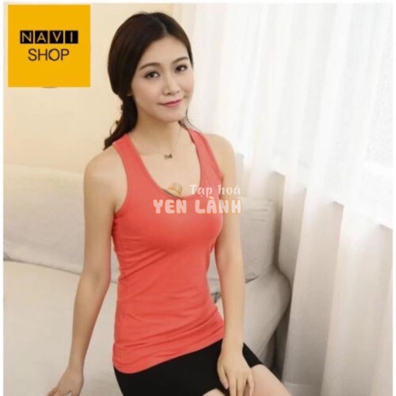 Áo thun ba lỗ nữ, áo 3 lỗ nữ thun cotton vải mịn có size đại