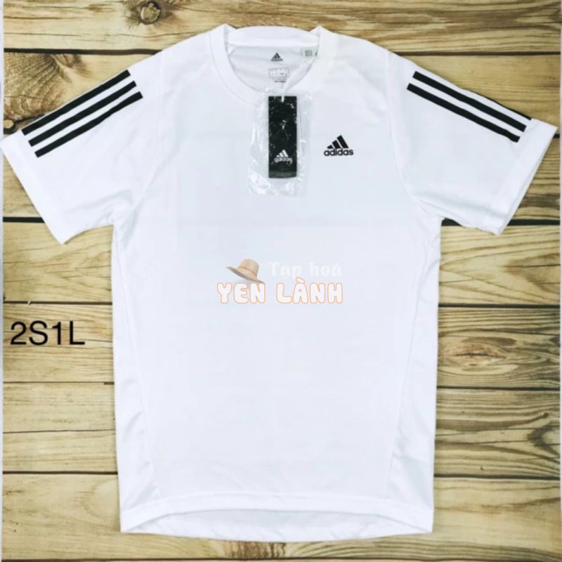 Áo Thể thao Adidas chính hãng màu trắng sale siêu rẻ