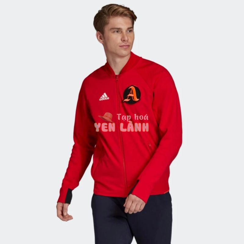 ADIDAS CHÍNH HÃNG – Áo khoác nỉ nam Adidas VRCT đỏ FI4681