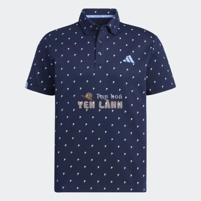 adidas Đánh gôn Áo Polo Monogram Badge of Sport AEROREADY Nam Màu xanh da trời HT6839