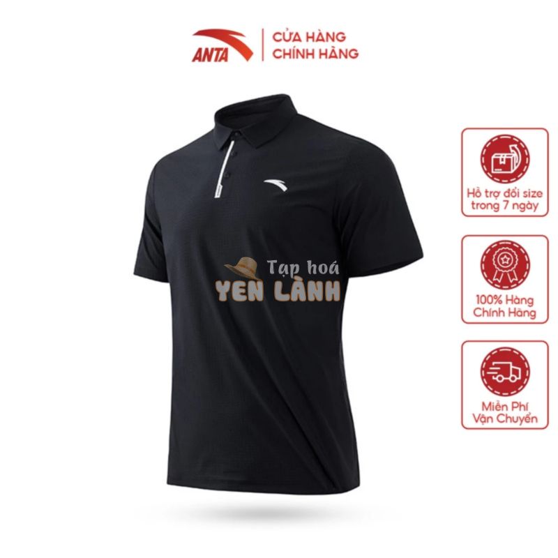 Áo polo nam A-CHILL TOUCH Anta Sports, áo thể thao nam 852337103