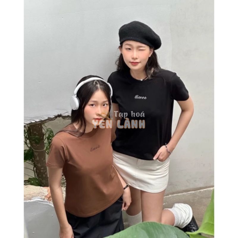 Áo Thun Baby Tee ÉTIENNE vải cotton cao cấp co giãn, dày dặn Local Brand