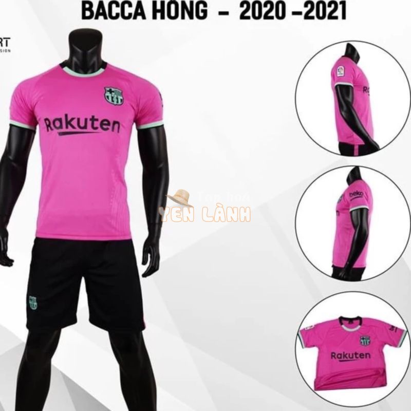 [GIÁ XƯỞNG] Đồ đá banh Barca Hồng 2020