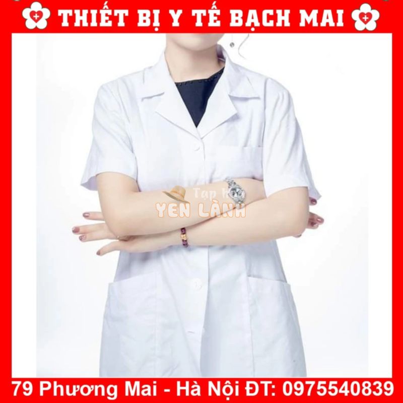 Áo Blouse Trắng – Áo Bác Sĩ, Dược Sĩ, Phòng Thí Nghiệm [Nam, Nữ – Dài Tay, Ngắn Tay]