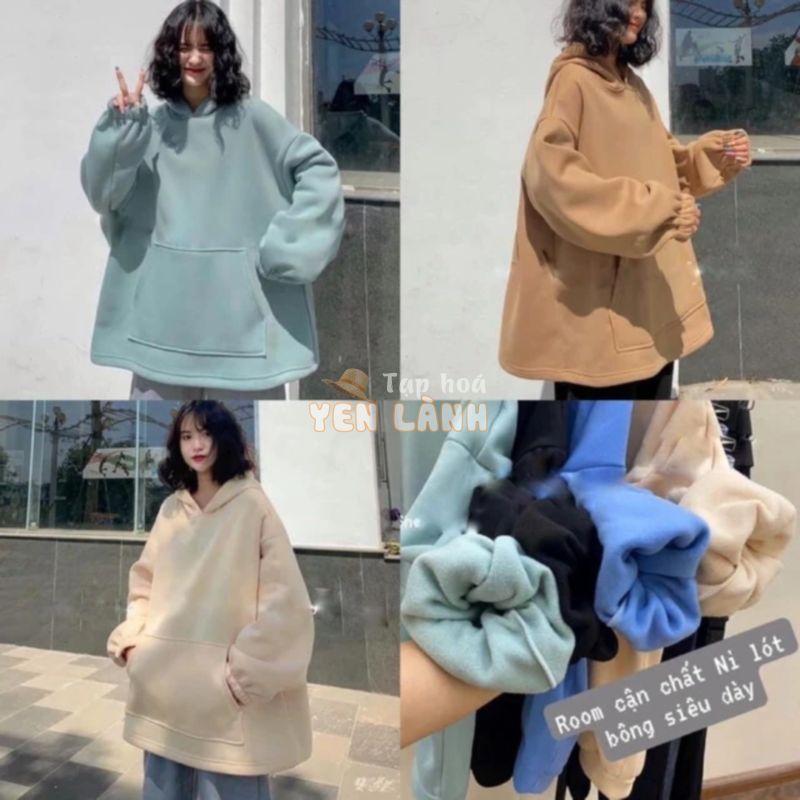 Áo Hoodie nỉ basic