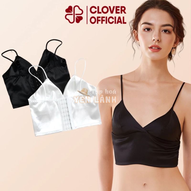 Áo Bra Satin Phi Bóng Không Gọng Đệm Mỏng ELSA BRA – 264