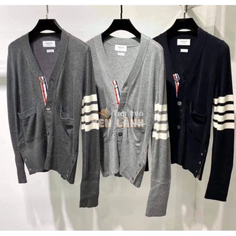 CARDIGAN THOM BROWNE – Áo Cardigan Thom Browne