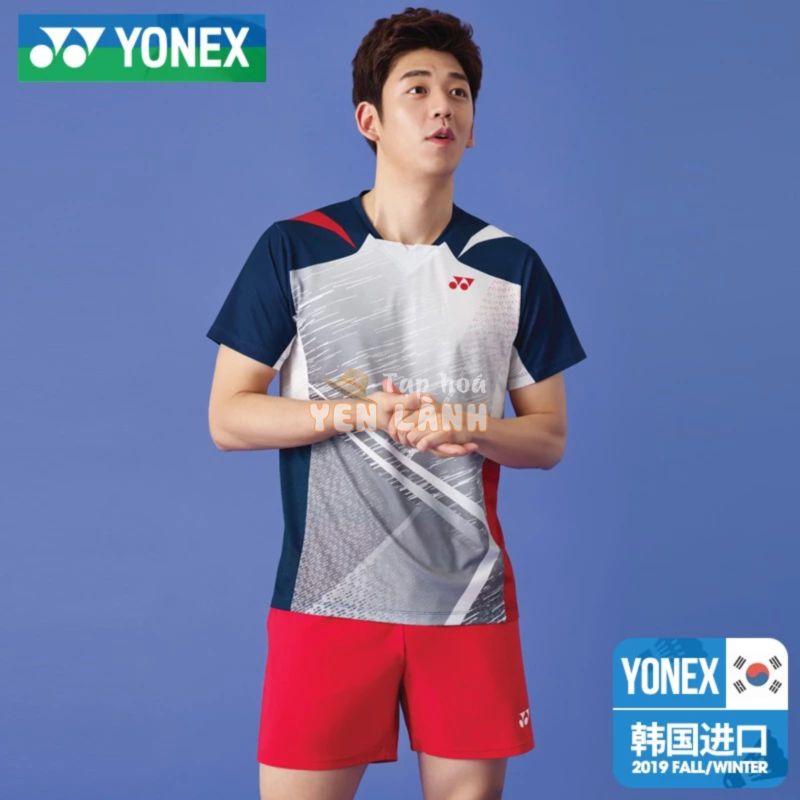 Áo cầu lông nam Yonex 3607 xám