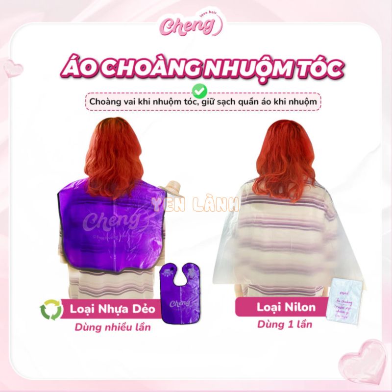 Áo choàng nhuộm tóc | Chenglovehair, Chenglovehairs, Chengloveshair