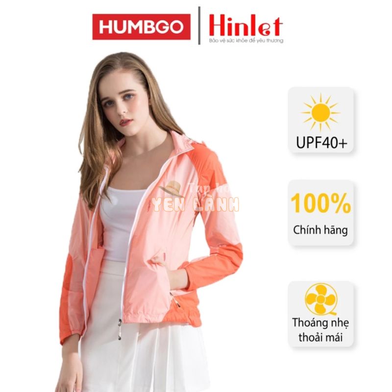 [Hàng chính hãng Mỹ] Áo Khoác Chống Nắng Nữ Skin Coat Humbgo vải Polyester chống tia UV trên 95%, thời trang 2550004