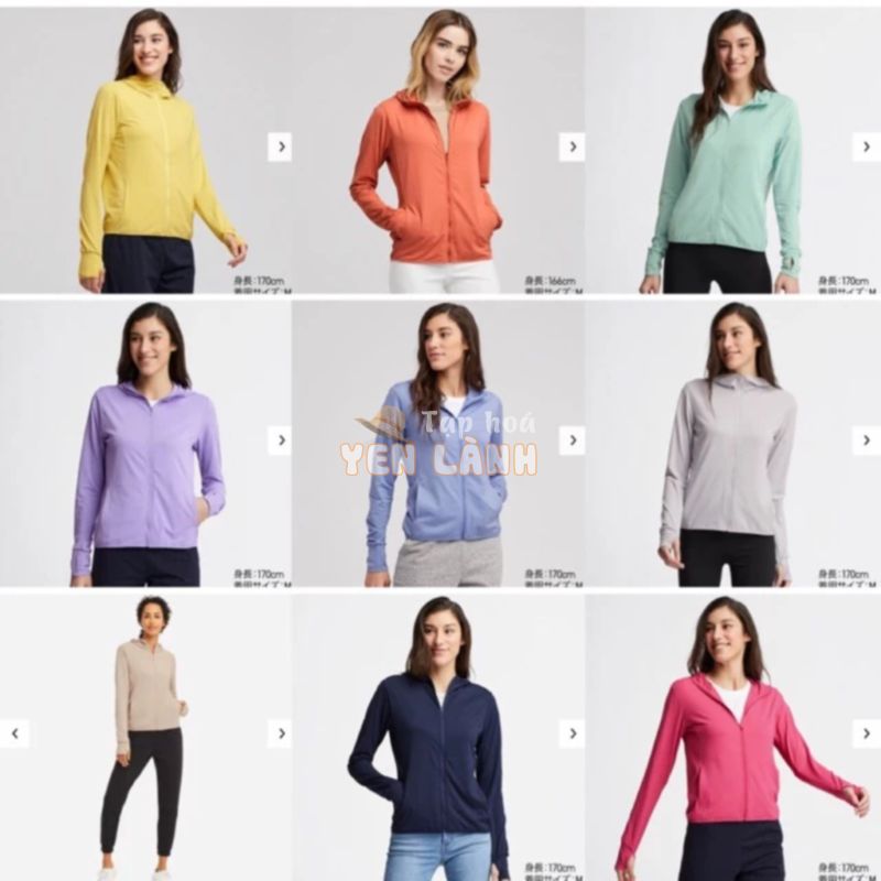 Áo chống nắng uniqlo chính hãng 2019 cam kết 100% chính hãng