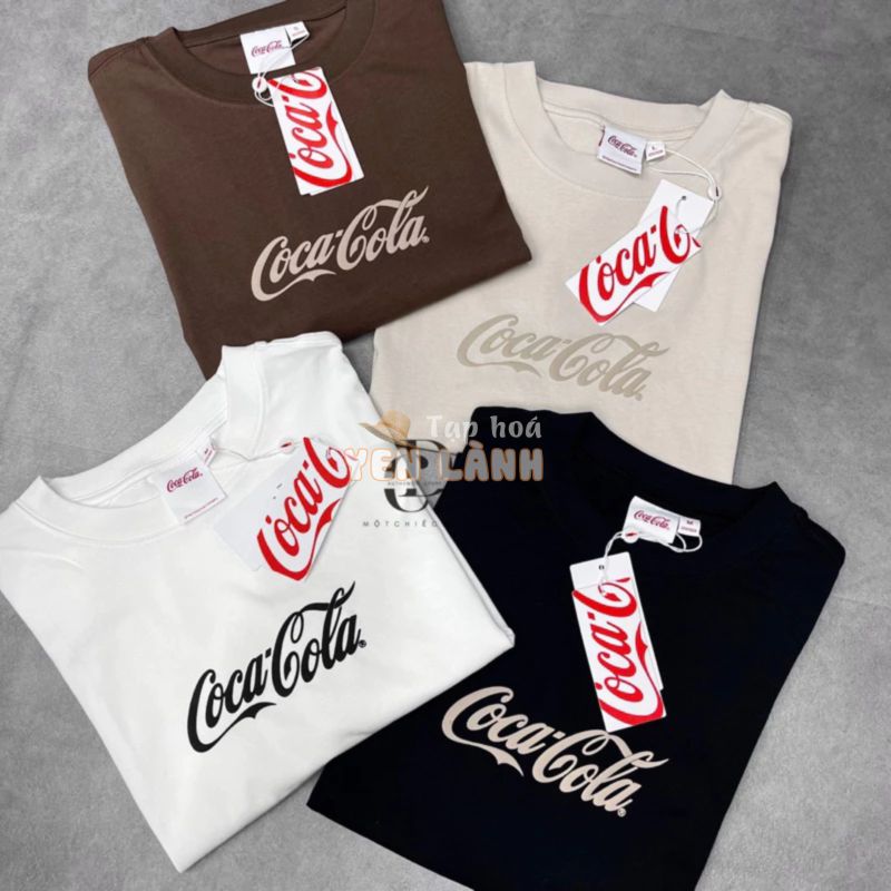 [CHÍNH HÃNG] TEE COCA-COLA BASIC SS2023 T-SHIRT – ÁO THUN COCACOLA CHÍNH HÃNG NHẬP KHẨU FULL TEM TAG