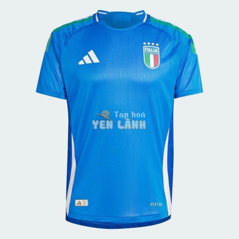 adidas Bóng đá Áo Đấu Sân Nhà Authentic Đội Tuyển Italy 2024 Nam Màu xanh da trời IN0658