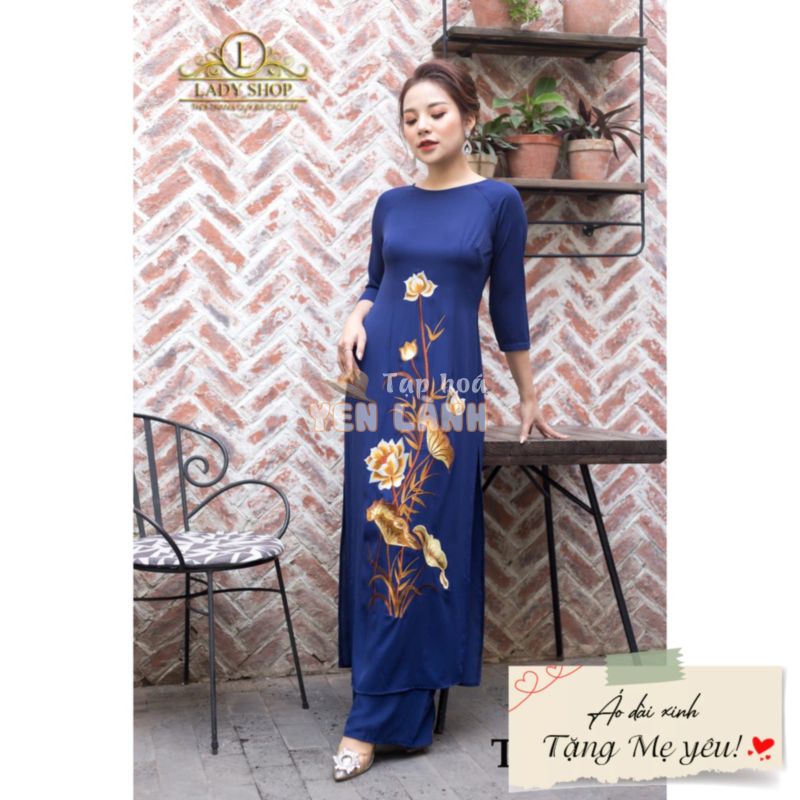 Áo dài trung niên Ladyshop TK296