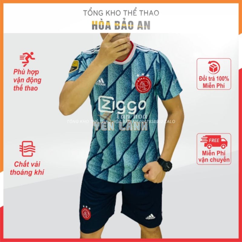 Áo Đấu Ajax Amsterdam Sân nhà sân khách 2020/2021 cao cấp bản thái