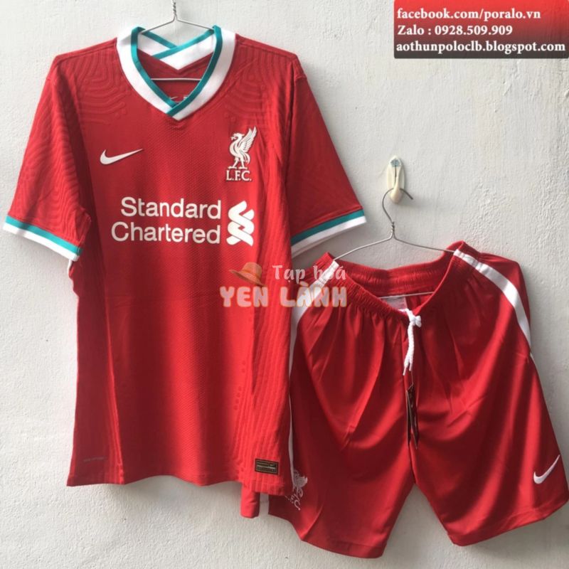 ÁO ĐẤU LIVERPOOL 2020/21 – MÃ SP : AD_LIV2021_HOME_SF