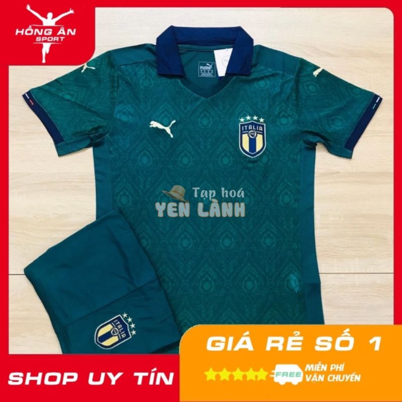 [CAO CẤP] Áo Bóng Đá Thể Thao Đá Banh Đội Tuyển Ý ITALIA Sân Nhà Chất Polyester, Hàng Thailand Thi Đấu – HỒNG ÂN SPORTS