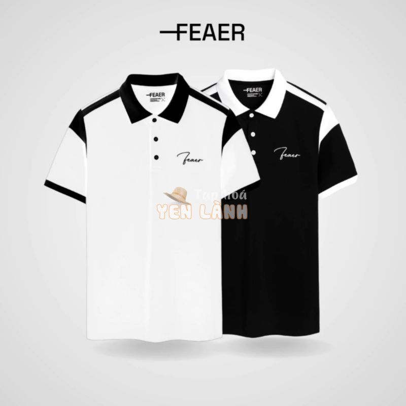 Áo polo nam có cổ Contrast Collar nam tính, thanh lịch, sang trọng – FEAER