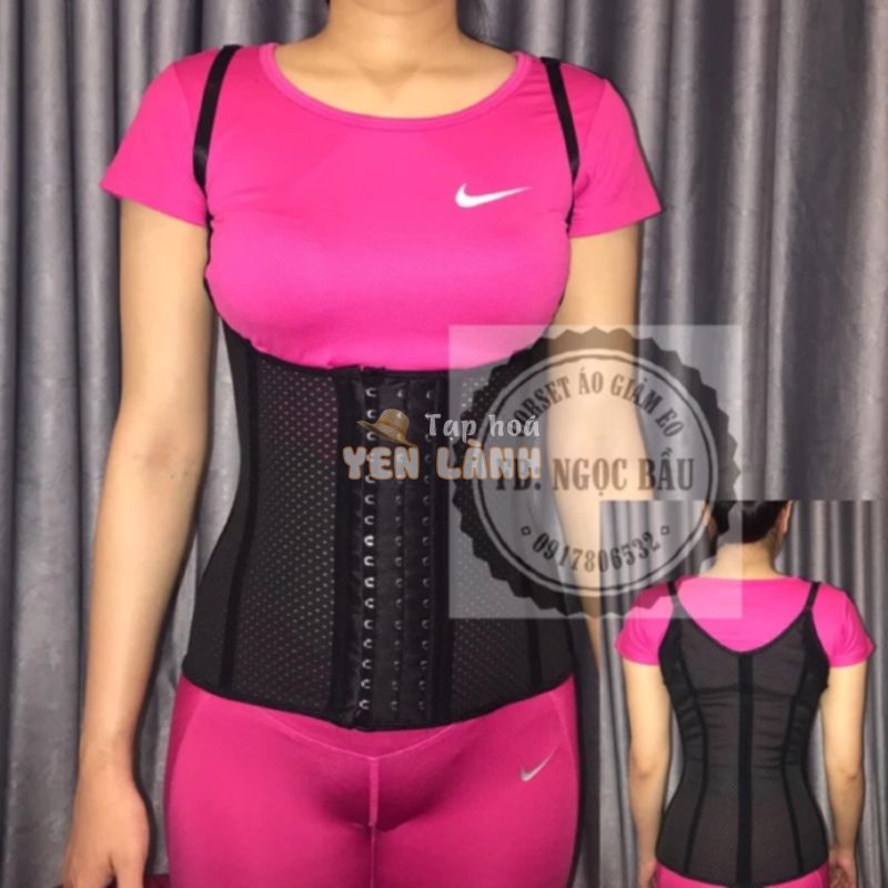 Vest Latex Áo định hình eo/lưng (Corset Ngọc Bầu)