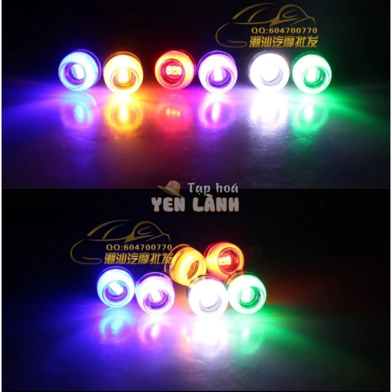 cặp led đờ mi xi nhan mắt đại bàng nút áo