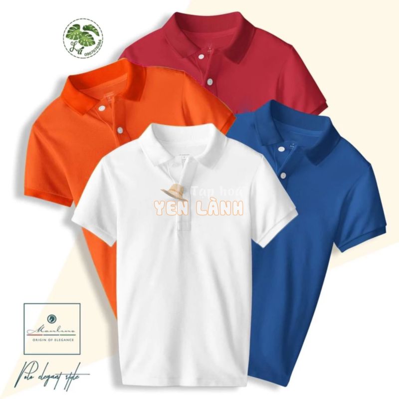 Áo Thun Đồng Phục [FREE SHIP] Polo chất liệu cá sấu Giá Sỉ [GIÁ SỈ BÁN BUÔN ] [THE ACTION]