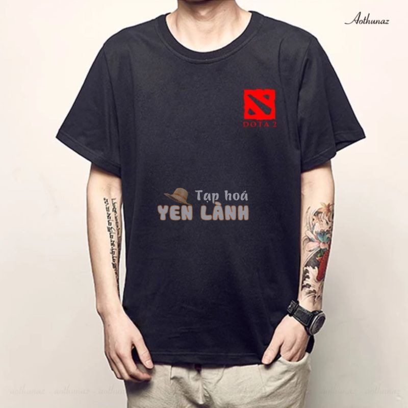 Áo thun in logo Game Dota 2 – Form rộng BIGSIZE F2284