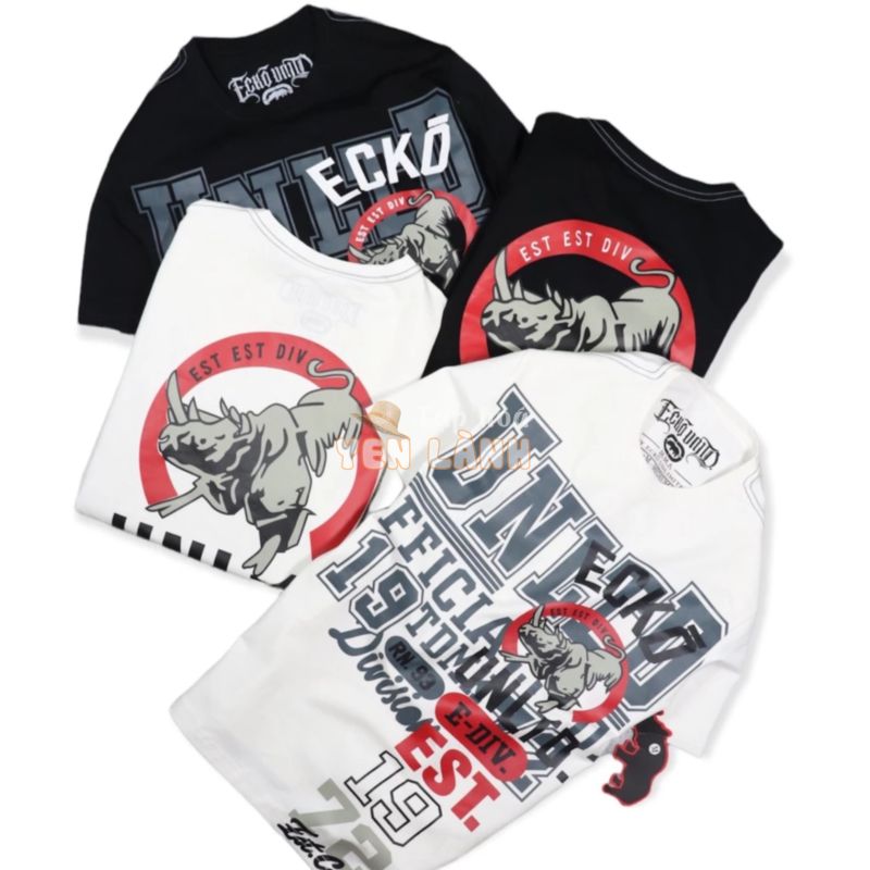 Áo thun Ecko cao cấp chất liệu vải cotton form unisex dành cho nam và nữ