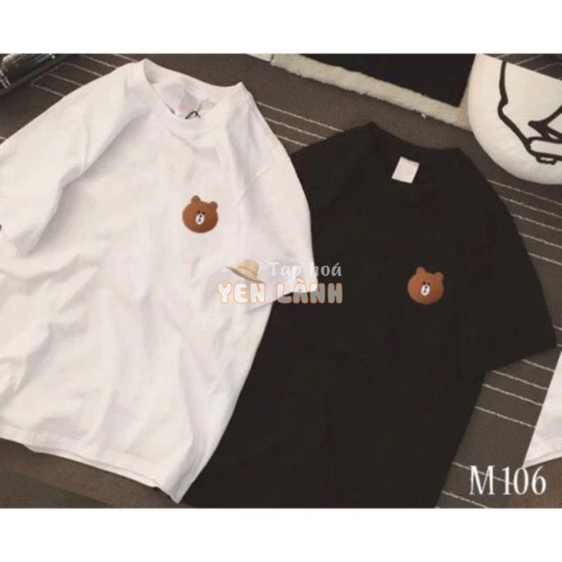 Áo thun logo gấu brown có bigsize