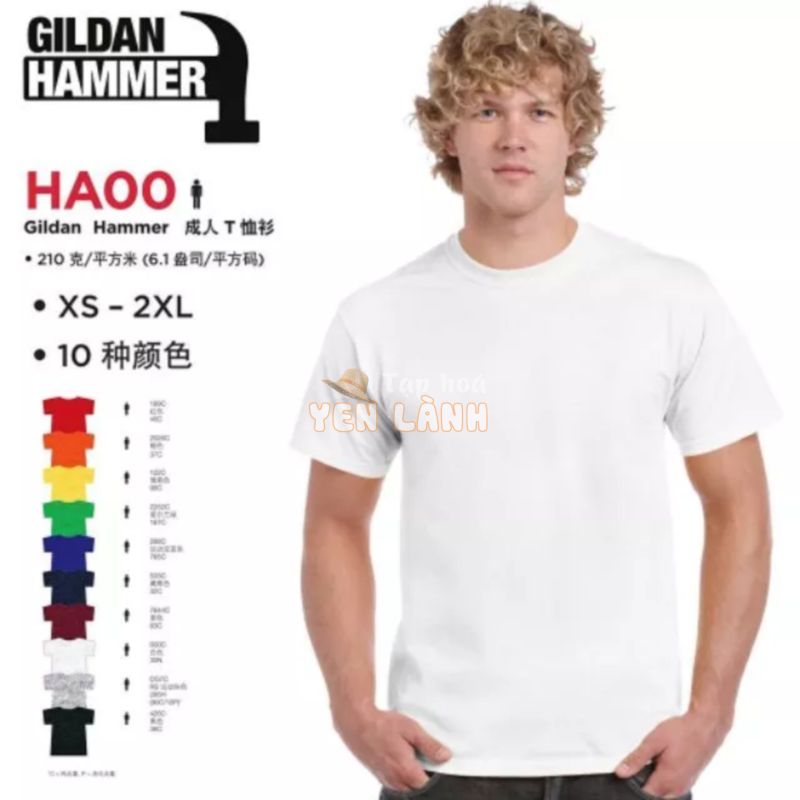 ÁO PHÔNG GILDAN HAMMER COTTON 100% US