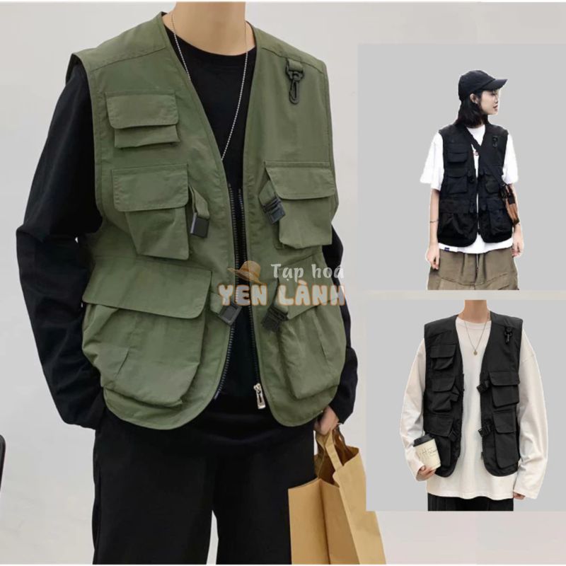 Áo Ghi – Lê (gile) áo khoác ngoài nam nữ, chất poly mỏng nhẹ, mềm mịn, Form Unisex Dành Cho Cả Nam Và Nữ, MT Group.