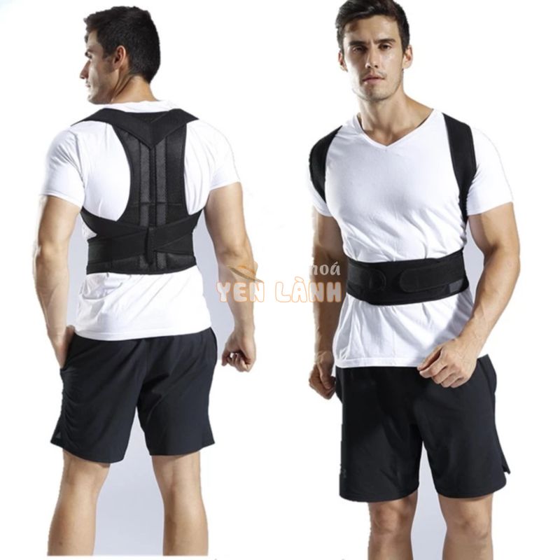 HCM – Đai chống gù lưng hàng loại 1 giữ thẳng cột sống chống vẹo lưng Back Pain