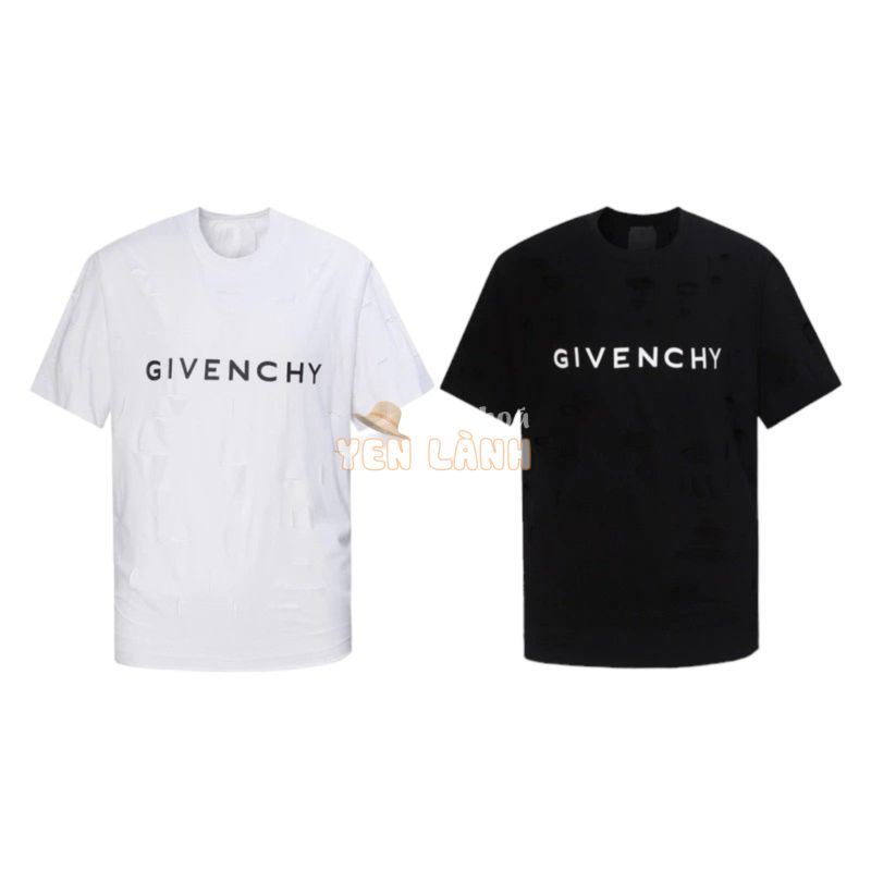 Áo Givenchy 2 lớp rách ss24.