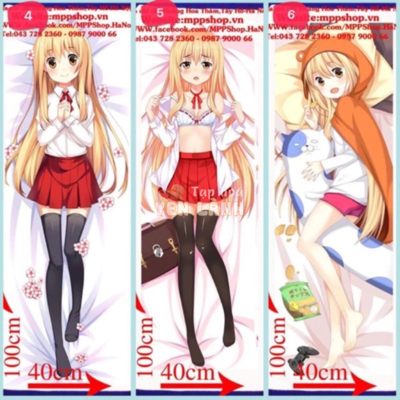 Gối ôm Anime umaru dài 40cm x 1m