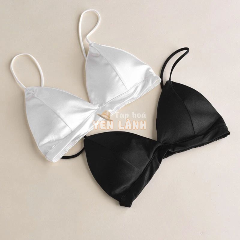 Áo ngực dạng Bralette hình tam giác có hoa ren