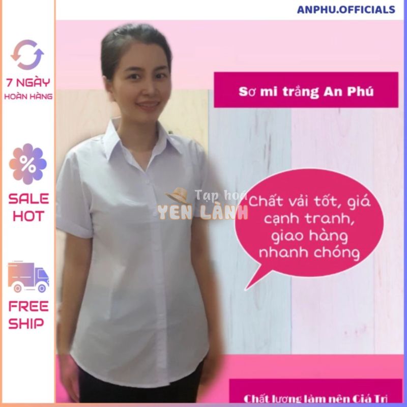 AP01- Áo Sơ Mi học sinh Nữ Cấp 2 Cấp 3 Đồng Phục Học Sinh, đồ đi học, sơ mi nữ, sơ mi trắng đẹp