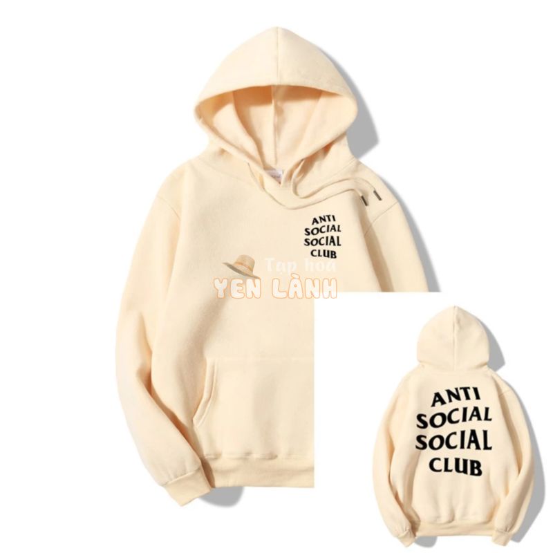 Áo hoodie dài tay ANTI SOCIAL SOCIAL CLUB thời trang