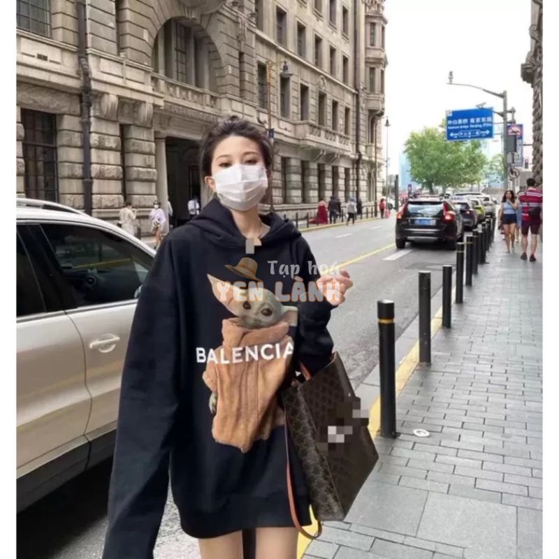 Áo Hoddie Balenciaga Lông Cừu