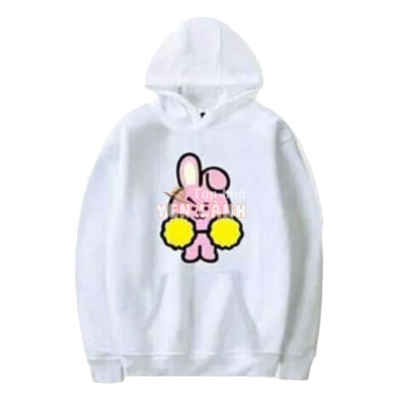 Áo hoodie BT21 in theo yêu cầu