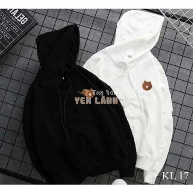 Áo hoodie gấu brown có bigsize