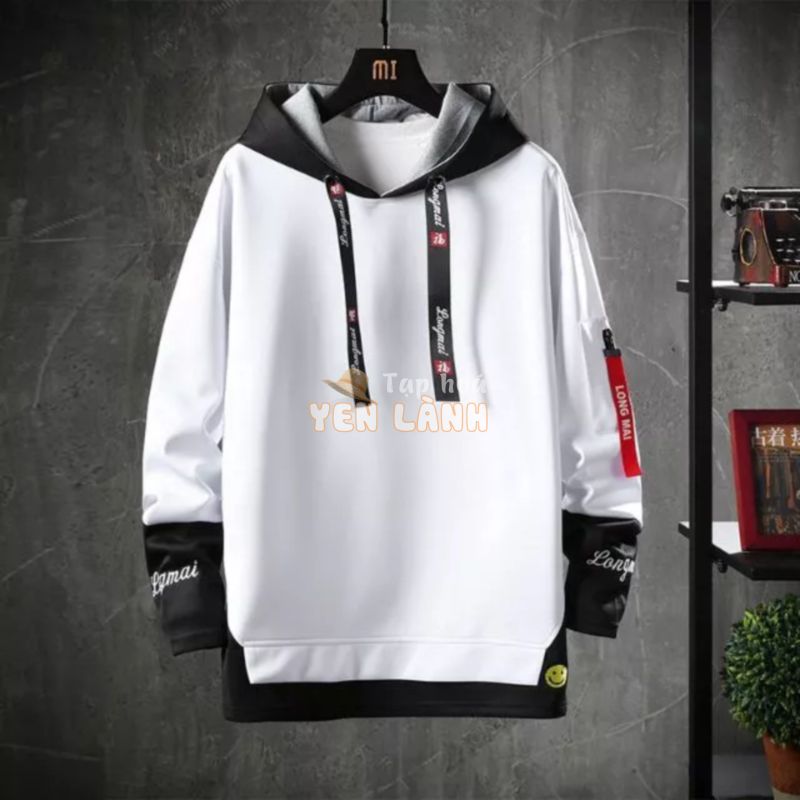 Áo khoác hoodie nam tay dài Hàn Quốc siêu đẹp