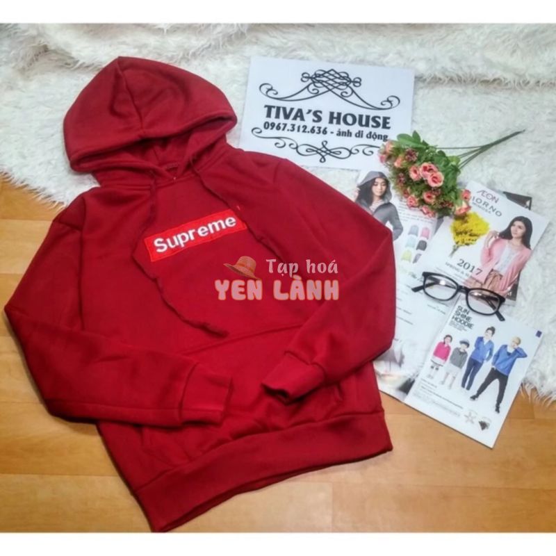 ÁO HOODIE SUPREME HÀNG LOẠI 2(CÓ ẢNH THẬT)