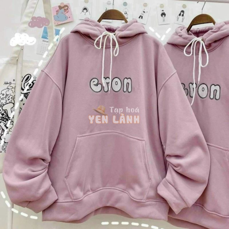 (HOT) Áo Hoodie Tay Phồng ERON Nỉ Pe Dày Dặn, Áo Khoác Nữ Nỉ Hàng Bán Chạy, Chất Vải Mềm Mịn, Áo Khoác Chống Nắng