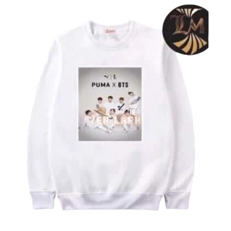 ÁO SWEATER IN HÌNH NHÓM NHẠC BTS CAO CẤP