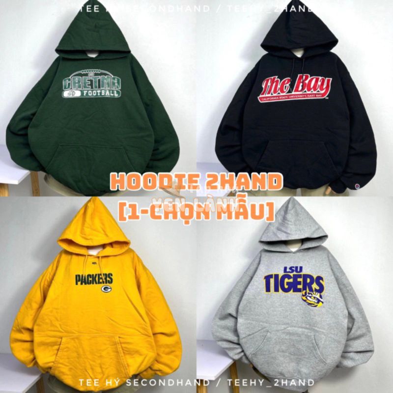 [1-CHỌN MẪU] ÁO HOODIE 2HAND – Secondhand BIGSIZE