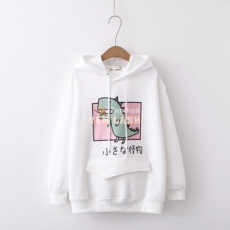 Áo Khoác Nỉ Hoodie Khủng Long Cute (nhiều màu) mẫu hoodie mới nhất 2019