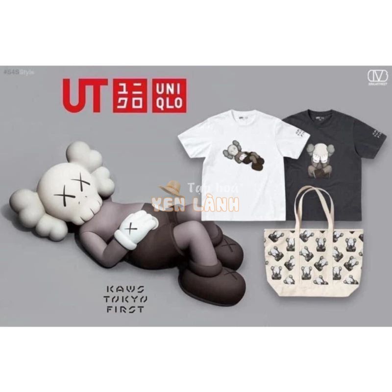 ✿ Áo thun KAWS – UNIQLO (tag Nhật, auth) ✿