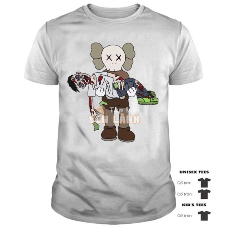 ALBUM Áo Thun KAWS BEAR Siêu Độc | UT uniqlo X KAWS Bear Tshirt