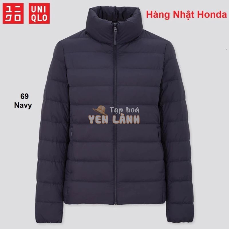 [Auth Uniqlo ] Áo Phao Lông Vũ Siêu Nhẹ Cổ Trụ Nữ Uniqlo – Nhật Bản