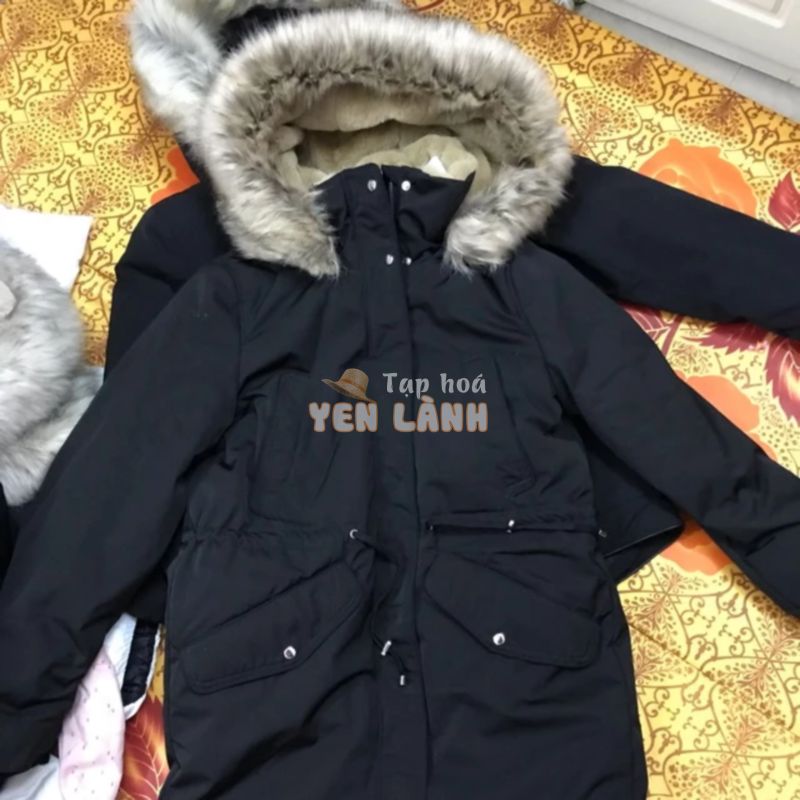 Áo parka dáng dài mẫu new